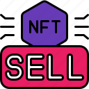 sell, nft, non, fungible, token, blockchain, crypto, digital