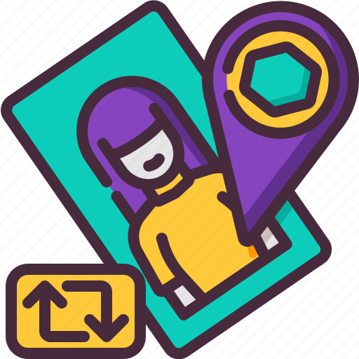 Pin, nft, tweet, artwork, promote, marketing, blockchain icon - Download on Iconfinder