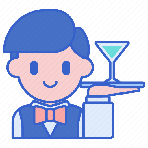 Waiter, restaurant, service icon - Download on Iconfinder