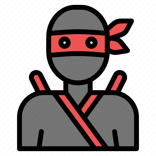Assassin, ninja, warrior, cultures, japan, japanese icon - Download on Iconfinder