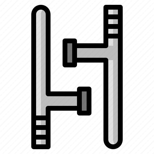 Tonfa, fight, miscellaneous, martial, arts, training, japanese icon - Download on Iconfinder