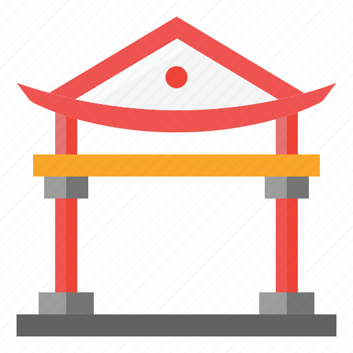 Torii, itsukushima, cultures, gate, landmark, japan, japanese icon - Download on Iconfinder