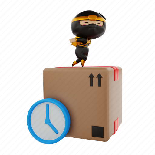 Delivery, courier, service, deliver, express, order, shipping 3D illustration - Download on Iconfinder