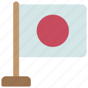japanese, flag, assassin, shinobi, country