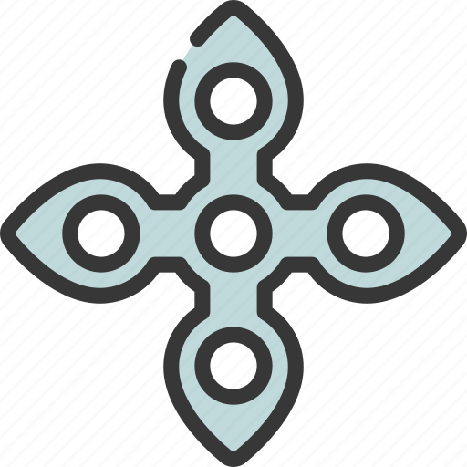 Circle, cutout, throwing, star, assassin, shinobi icon - Download on Iconfinder