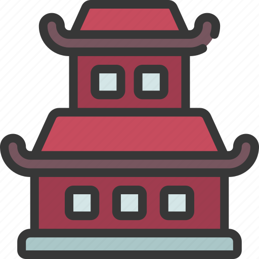 Temple, assassin, shinobi, japanese, building icon - Download on Iconfinder