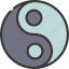 ying, yang, assassin, shinobi, peace 