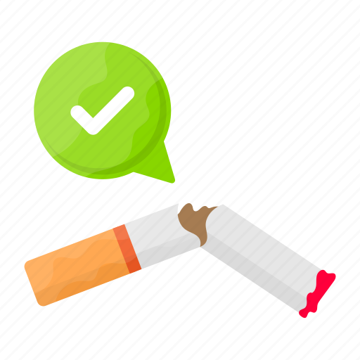 Cigarette, breaking, killing, habit, bad habit, quit smoking icon - Download on Iconfinder