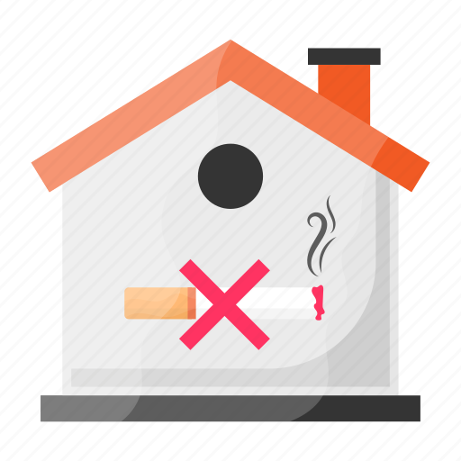 No smoking, house, home, apartment, area restriction icon - Download on Iconfinder