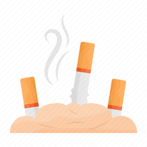 No smoking, cigarette, dumping, nicotine, ash, cigar icon - Download on Iconfinder