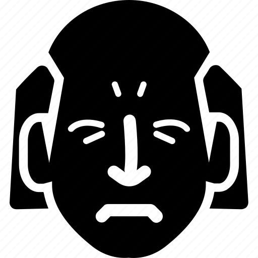 Angry old man, avatar, comedian, david, head, larry, tired icon - Download on Iconfinder