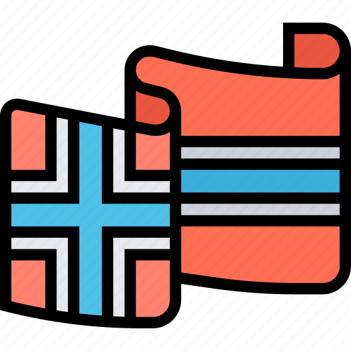 Norway, flag, national, country, government icon - Download on Iconfinder