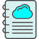 application, cloud, list, toggle