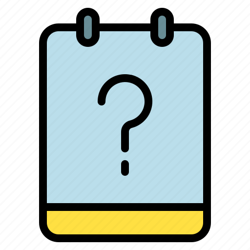 Memo, note, question, unknown icon - Download on Iconfinder