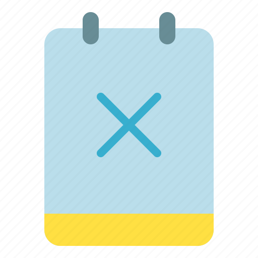 Close, cross, memo, note icon - Download on Iconfinder
