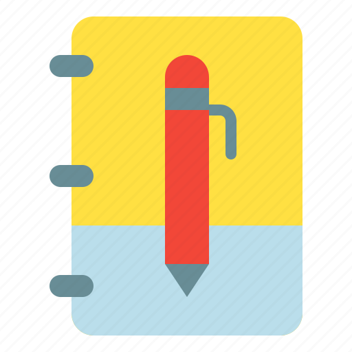 Book, note, pen, post, write icon - Download on Iconfinder