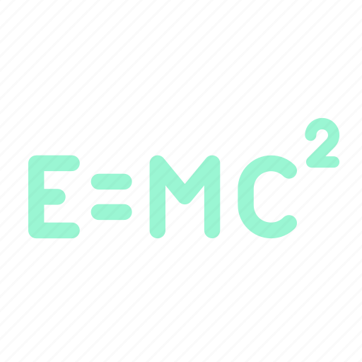 Einstein, equation, formula, relativity, nuclear, energy icon - Download on Iconfinder