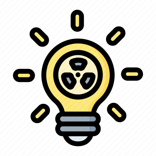 Bulb, electricity, energy, light, nuclear icon - Download on Iconfinder