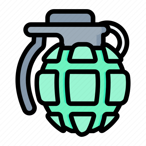 Grenade, bomb, hand, war, nuclear, energy icon - Download on Iconfinder