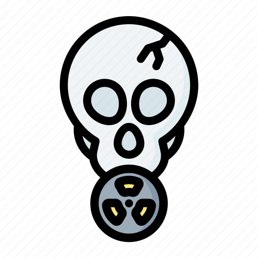 Tarot, death, skull, halloween, nuclear, energy icon - Download on Iconfinder