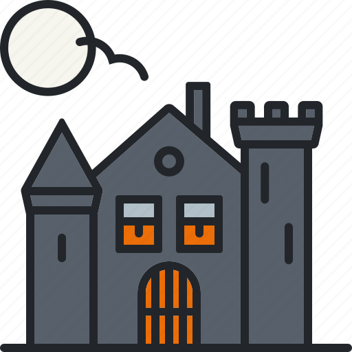 Creepy, face, halloween, haunted house, holiday, scary, spooky icon - Download on Iconfinder