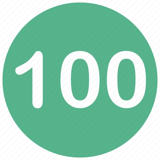 Number, one hundred, mathematics icon - Download on Iconfinder