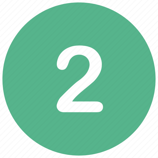 Two, 2, mathematics, number icon - Download on Iconfinder