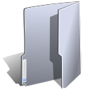 folder, gray