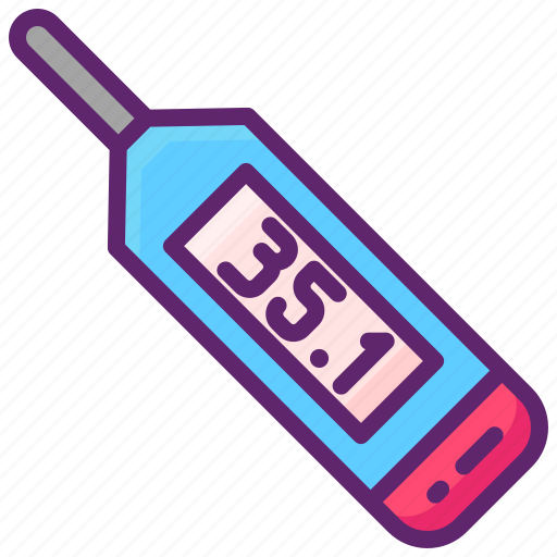 Digital, thermometer, temperature icon - Download on Iconfinder
