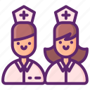 nurse, male, female, medical