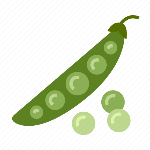 Bean, vegetable, food, green, healthy, string, pea pod icon - Download on Iconfinder