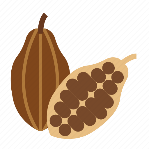 Chocolate, cacao, cocoa, nut, cacaos, cacau, fruit icon - Download on Iconfinder