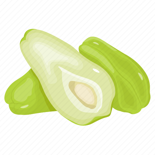 Fruit, chayote, mirliton, edible, organic food icon - Download on Iconfinder
