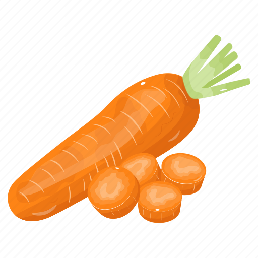 Vegetable, carrot, daucus carota, food, organic diet \ icon - Download on Iconfinder