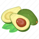 fruit, avocados, alligator pears, pears, organic food