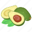 fruit, avocados, alligator pears, pears, organic food 