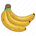 bananas, fruit, edible, healthy food, nutrition