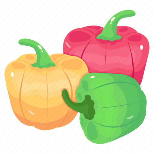 Peppers, capsicums, chilies, vegetable, food icon - Download on Iconfinder