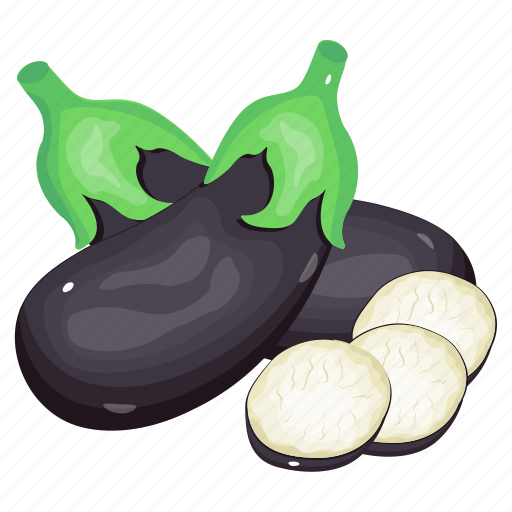Vegetable, eggplant, aubergine, food, solanaceae icon - Download on Iconfinder