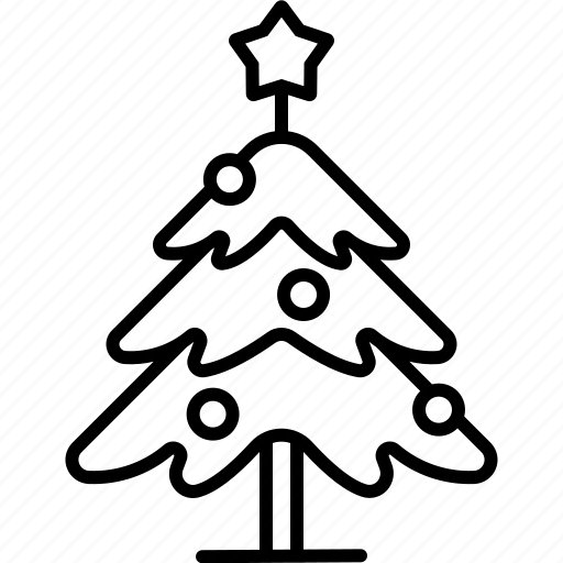 Baubles, celebration, christmas, decoration, holidays, pine, tree icon - Download on Iconfinder