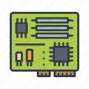 components, computer, electronics, mainboard, motherboard, processor, technology