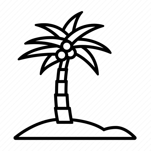 Holidays, island, palm tree, summer, travel, tropical, vacation icon - Download on Iconfinder