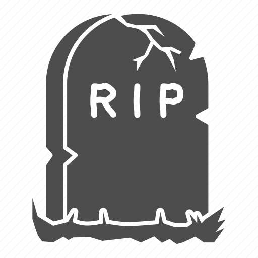 Halloween, grave, crack, grass, dead, rock icon - Download on Iconfinder