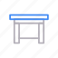 desk, furniture, interior, object, table 