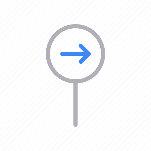 Arrow, board, direction, right, road icon - Download on Iconfinder