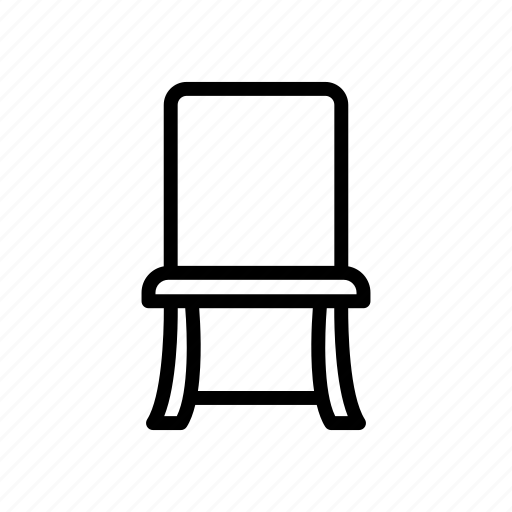 Chair, furniture, interior, object, seat icon - Download on Iconfinder