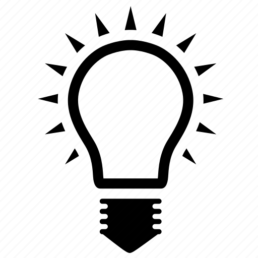Bulb, glow, light icon - Download on Iconfinder