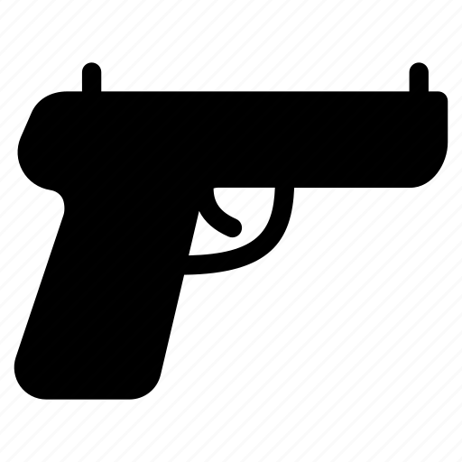 Gun, creative, crime, grid, objects, pistol, police icon - Download on Iconfinder