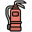emergency, extinguisher, fire, firefighting, safety, tools, utensils 