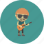 avatar, character, guitar, man, musician, occupation, people 